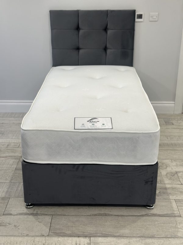 charcoal divan set’s available in 3ft single 4ft6 double 5ft king size
