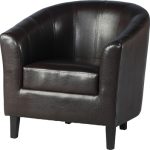 LEATHER TUB CHAIR