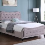 Helena bed 4ft6 r 5ft available in grey r taupe