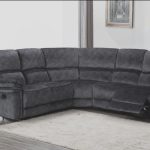 NEW CHARCOAL CORNER SUITE WITH 2 END RECLINERS
