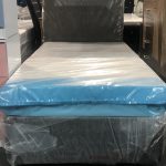 3ft single grey divan set