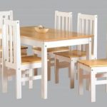 White table and chairs