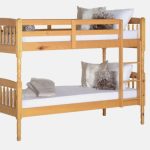 Honey pine single bunk beds