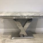 GREY STONE CONSOLE TABLE AVAILABLE IN 1200MM+900MM