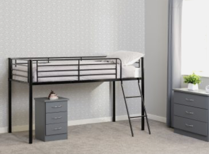 IMG_3543.jpeg low sleepers available in black/white/silver metal - Image 1