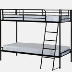 3ft metal bunk bedframe available in black/white/silver
