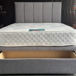 New grey 4ft6 double r 5ft king size divan set
