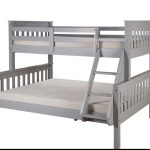 New grey  triple sleepers bedframe r with mattresses