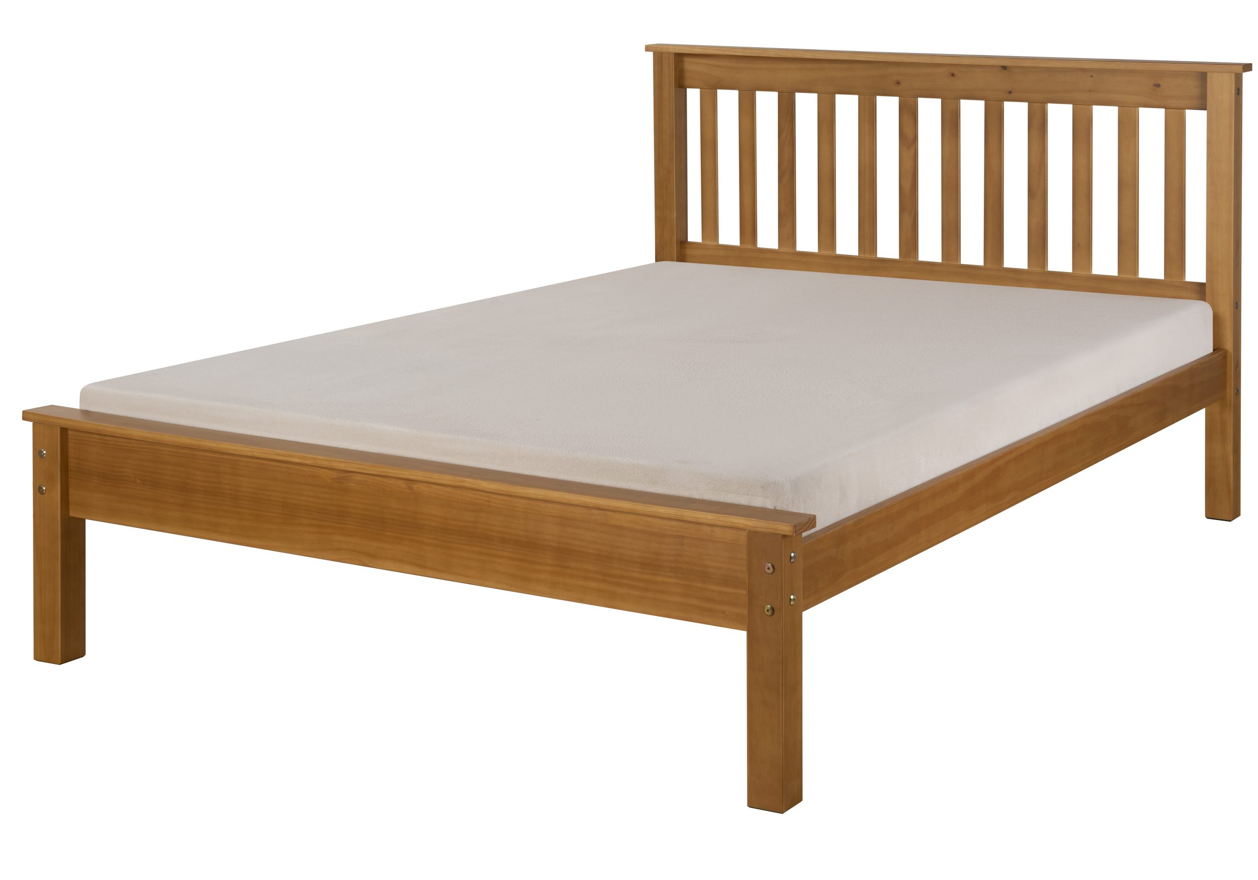 IMG_4591-scaled-1.jpeg Pine wooden bedframe available in 3ft 4ft 4ft6 - Image 1
